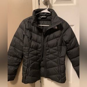 Black puffer jacket